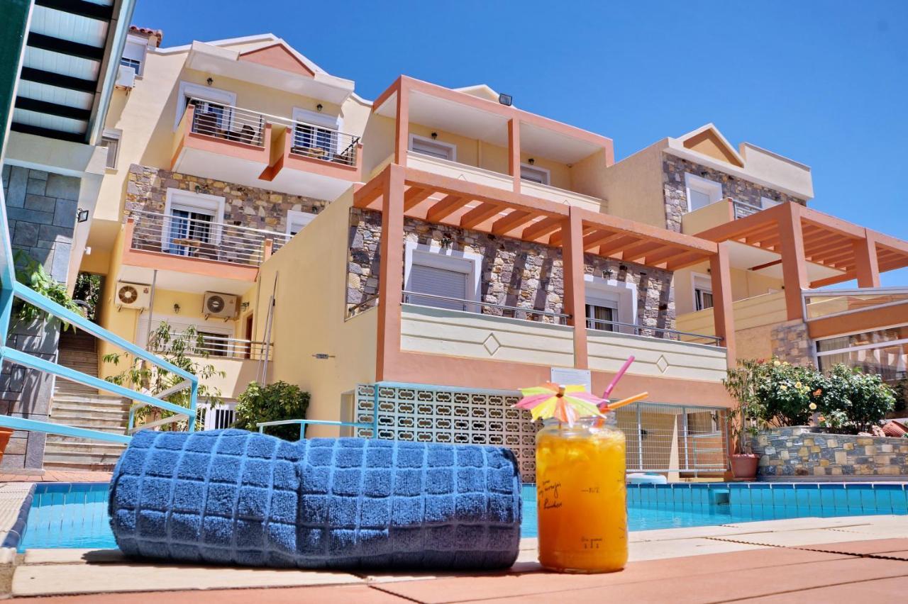 Hotel Vicky II Plomari 外观 照片