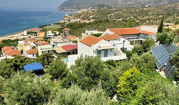 Hotel Vicky II Plomari 外观 照片