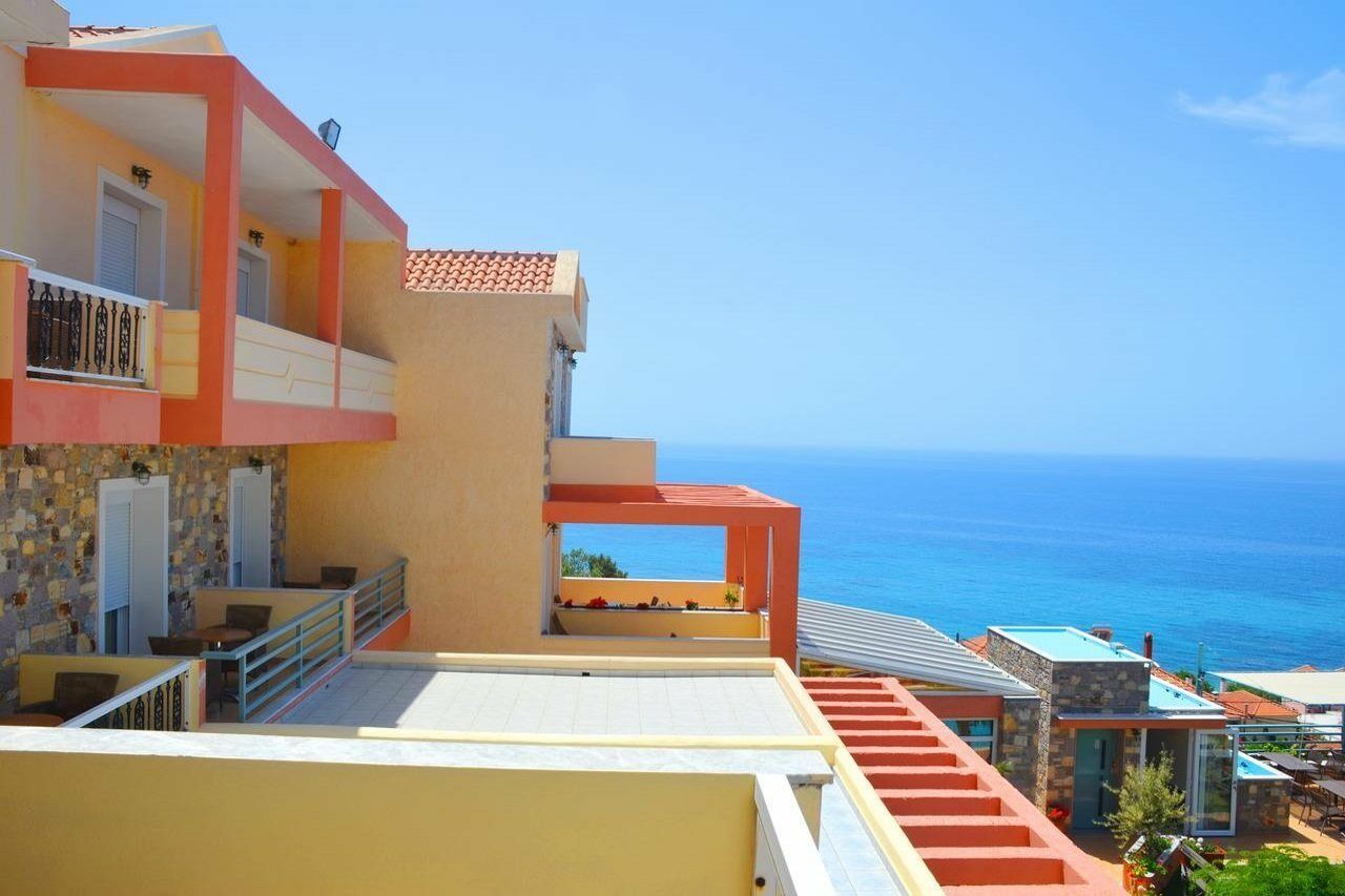 Hotel Vicky II Plomari 外观 照片