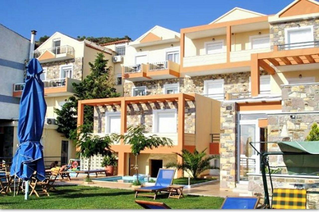 Hotel Vicky II Plomari 外观 照片